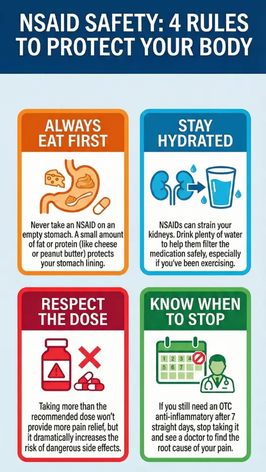 Back pain NSAID safety.