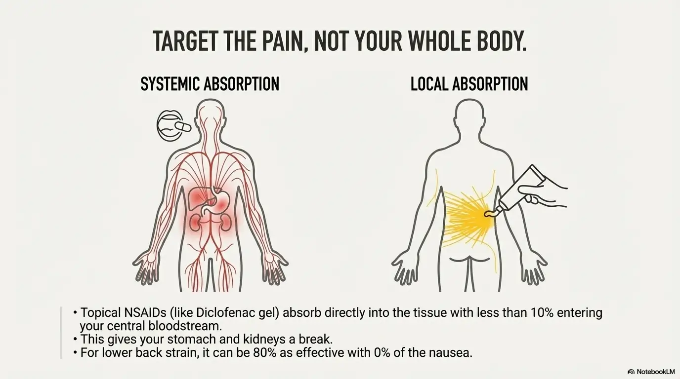 Back pain NSAID safety.