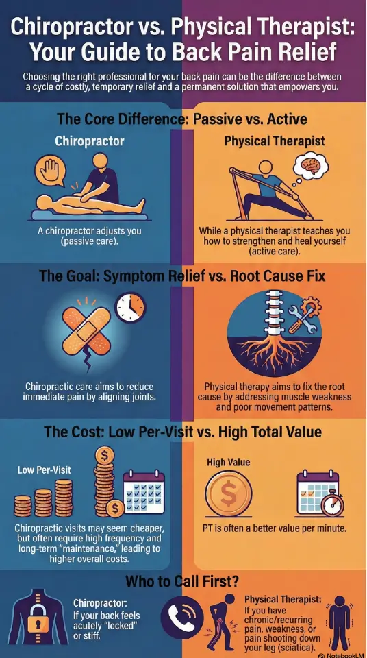 Chiropractor vs Physical Therapy