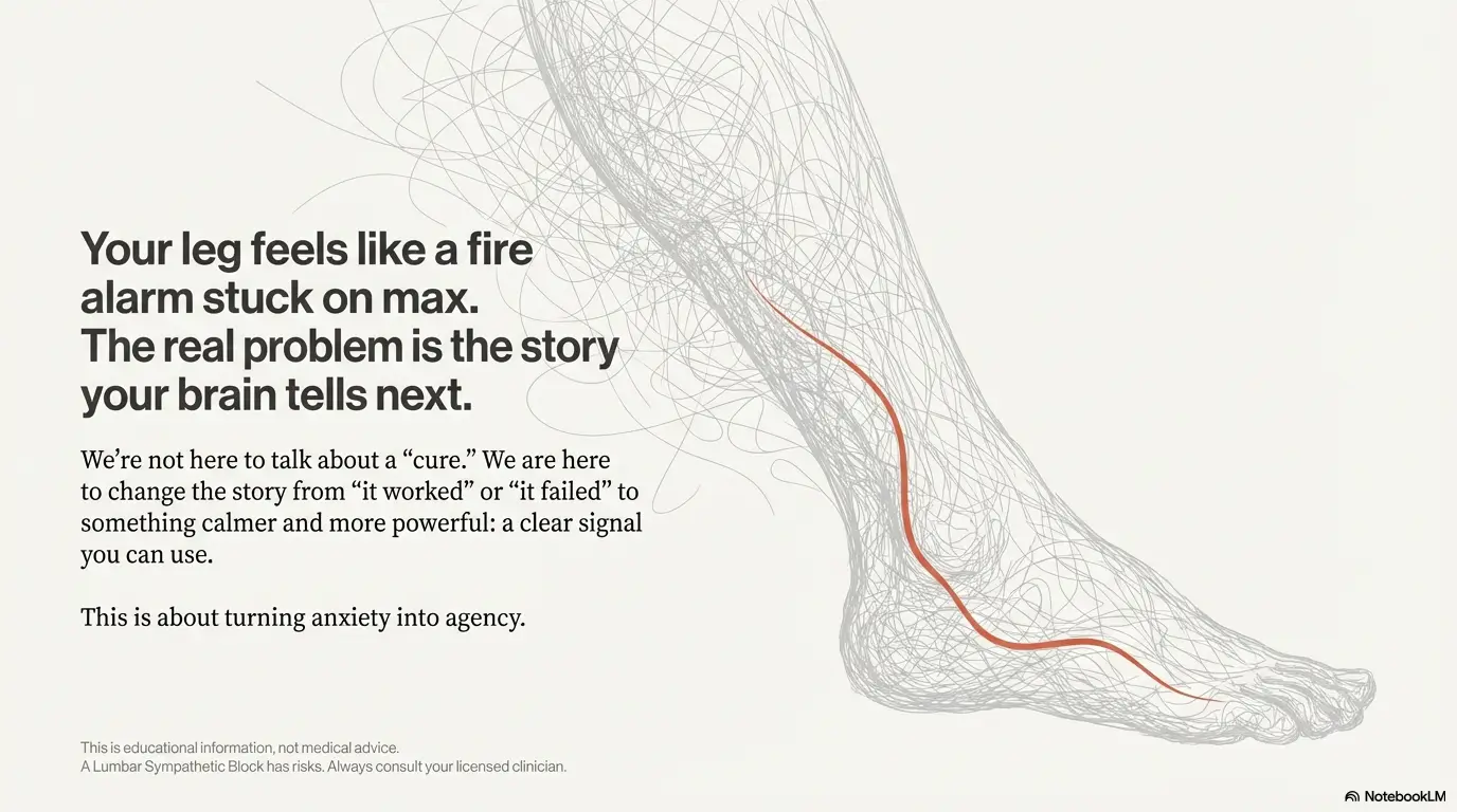 Lumbar Sympathetic Block for CRPS Leg