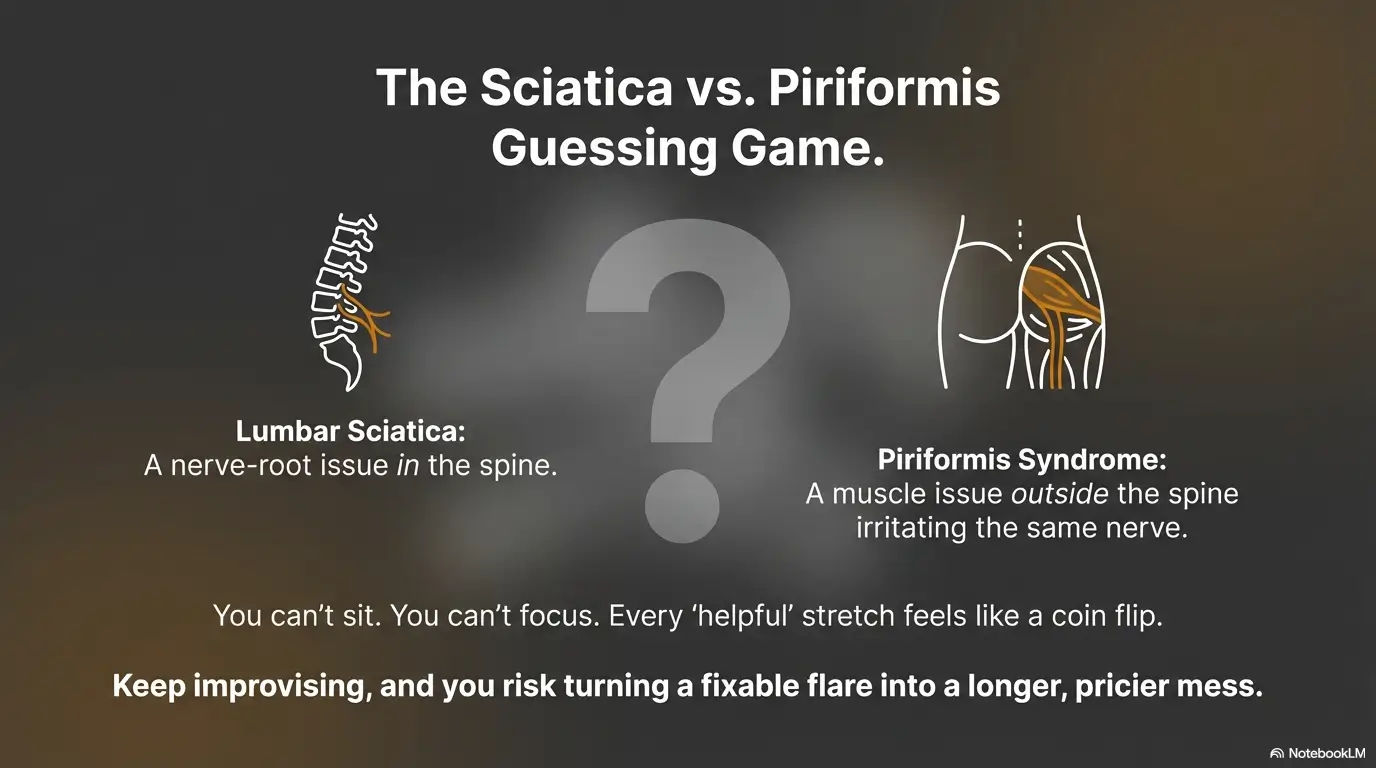Sciatica vs Piriformis Syndrome