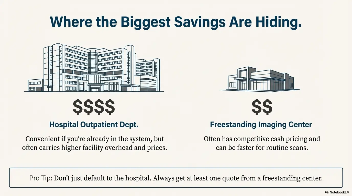 Lumbar MRI Cost With a High-Deductible Plan (HDHP): 7 Cash-Pay Wins That Cut the Bill 5 lumbar MRI cost on an HDHP