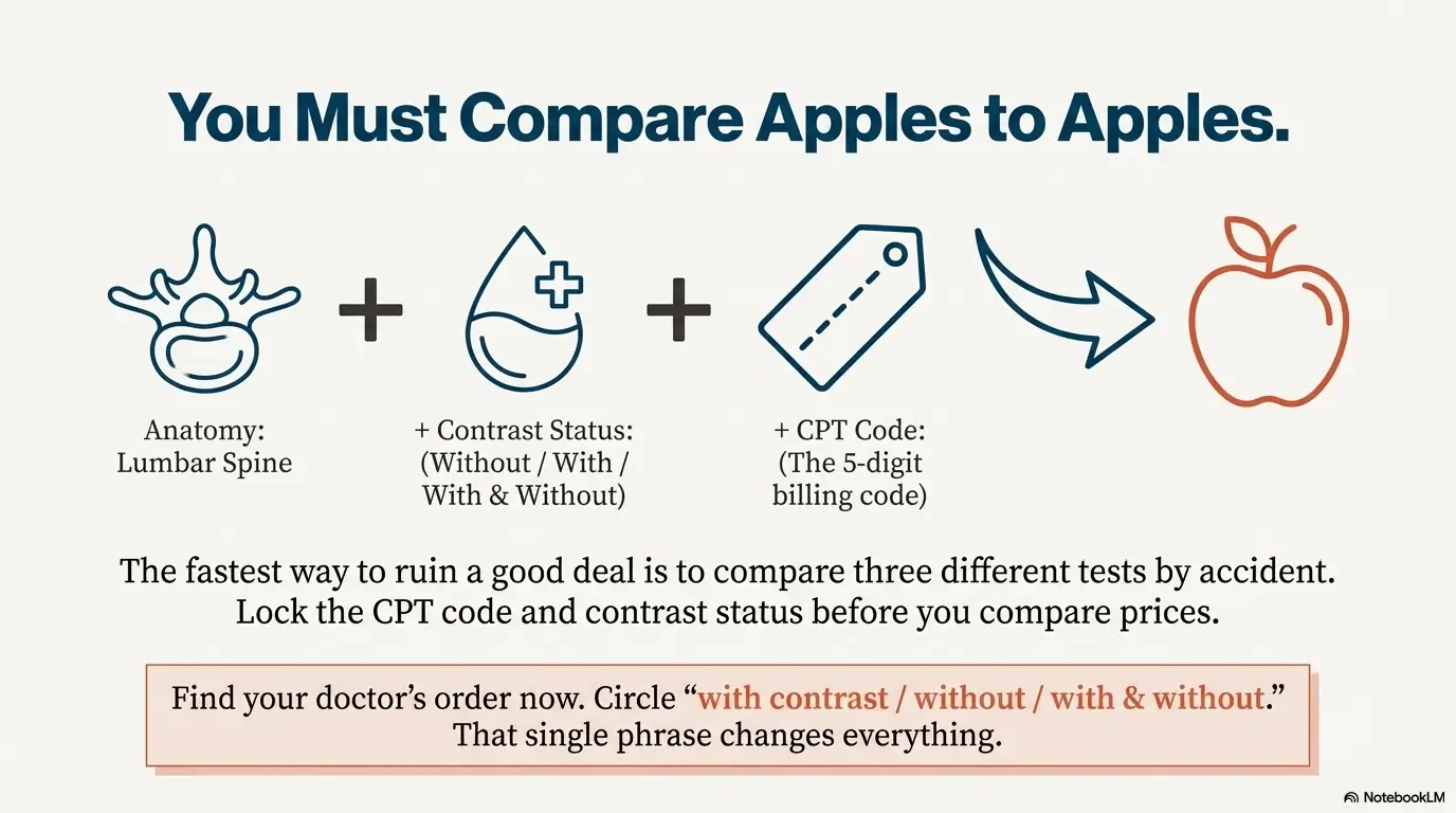 Lumbar MRI Cost With a High-Deductible Plan (HDHP): 7 Cash-Pay Wins That Cut the Bill 4 lumbar MRI cost on an HDHP