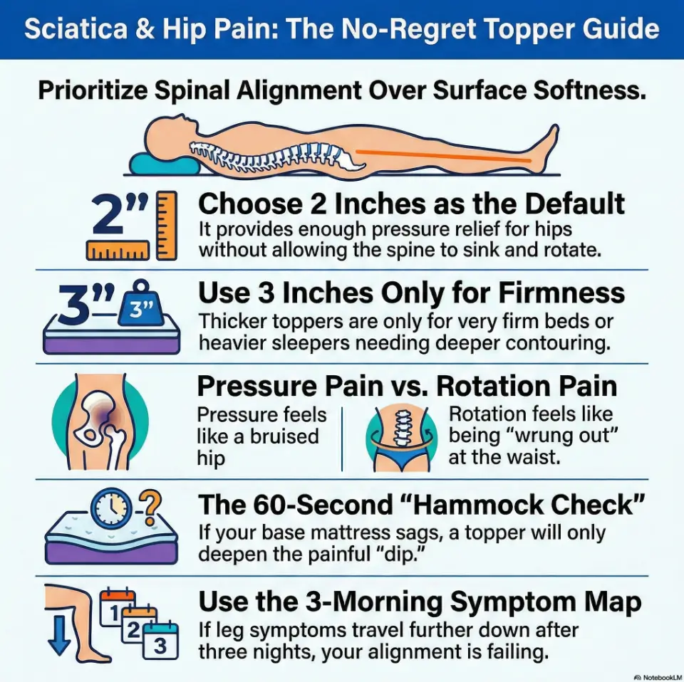 2 vs 3 inch mattress topper