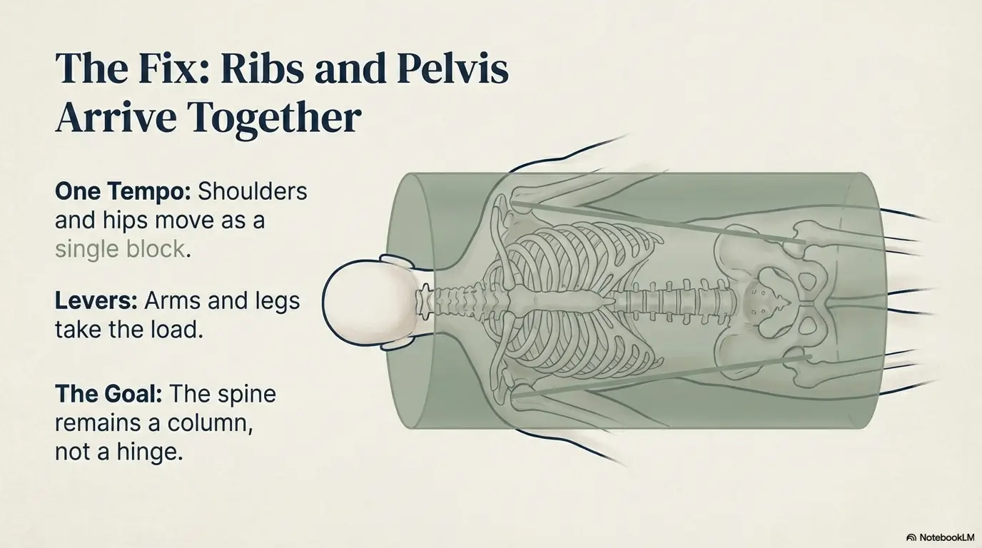log roll technique for sciatica