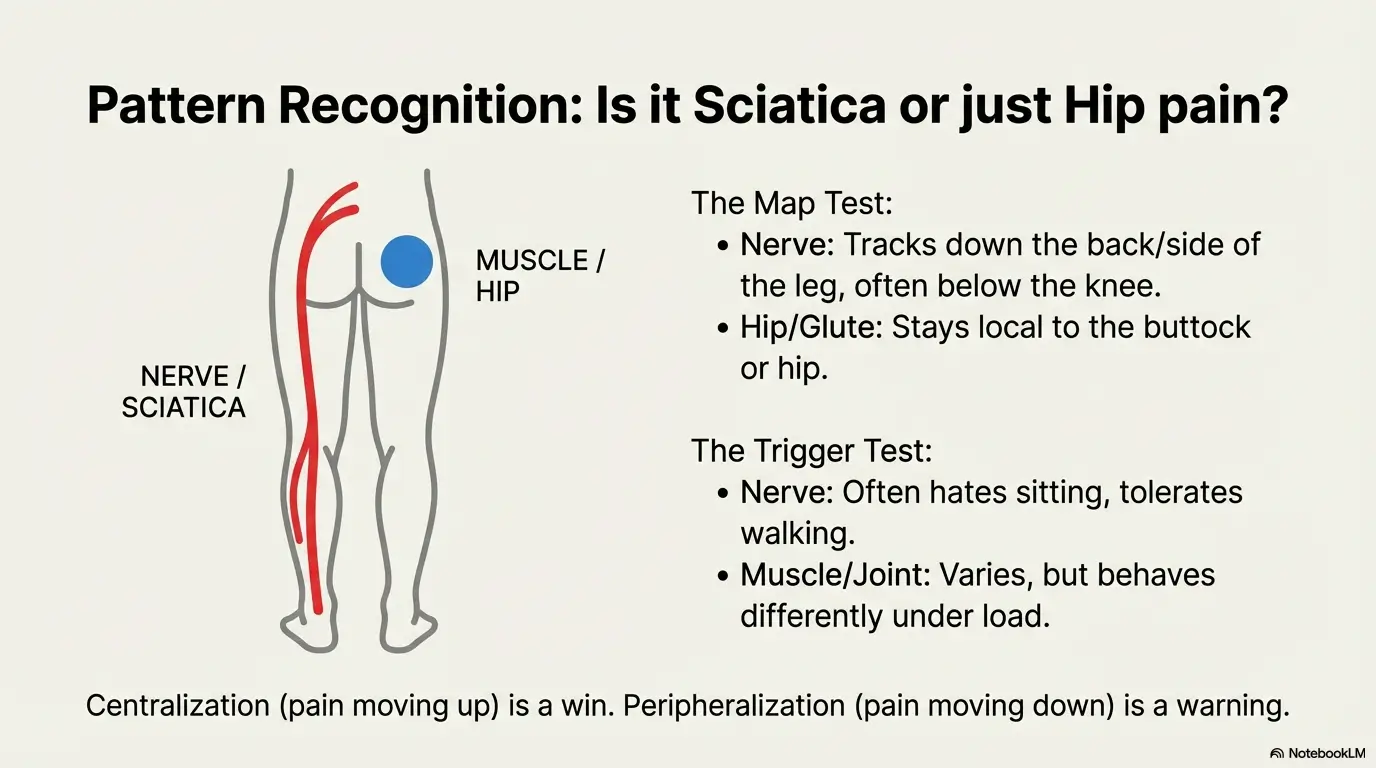 Sciatic Nerve Flossing Made My Pain Worse: When to Stop + 24-Hour Flare Checklist 5 sciatic nerve flossing made pain worse