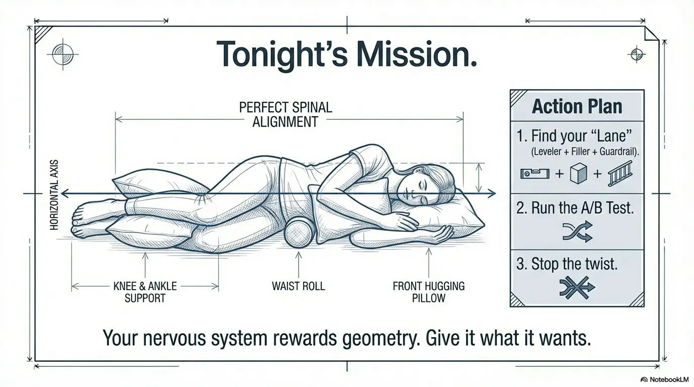 side sleeper sciatica at night