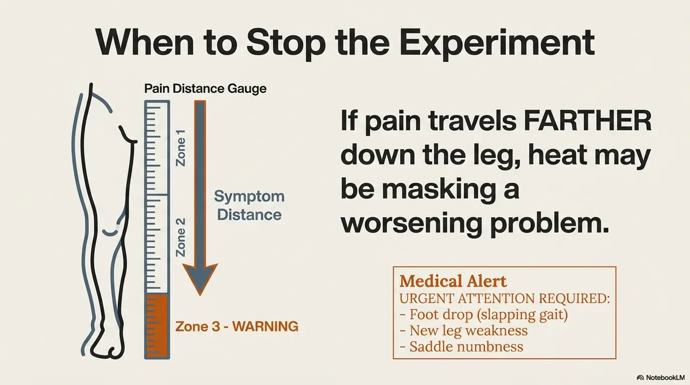 sleep with a heating pad for sciatica