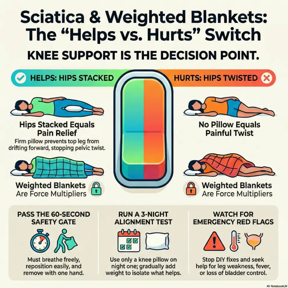 weighted blanket for sciatica