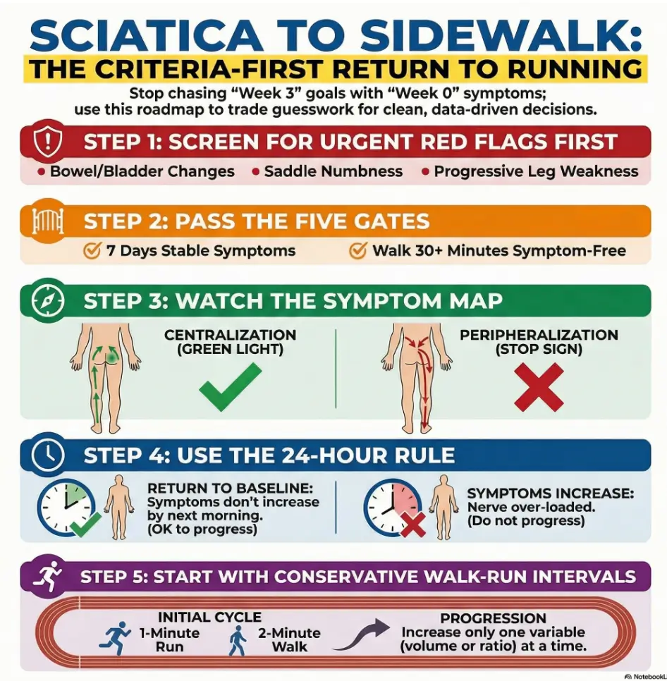 running with sciatica