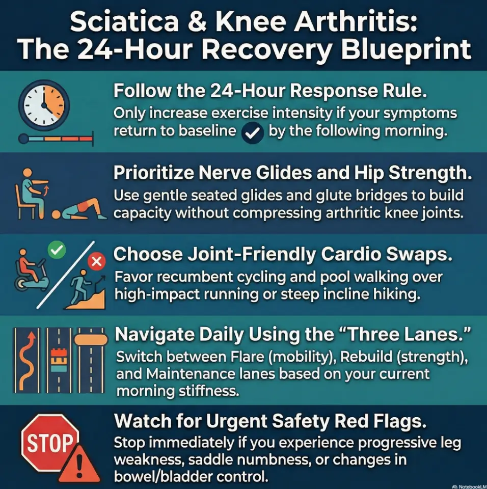 sciatica and knee arthritis exercises