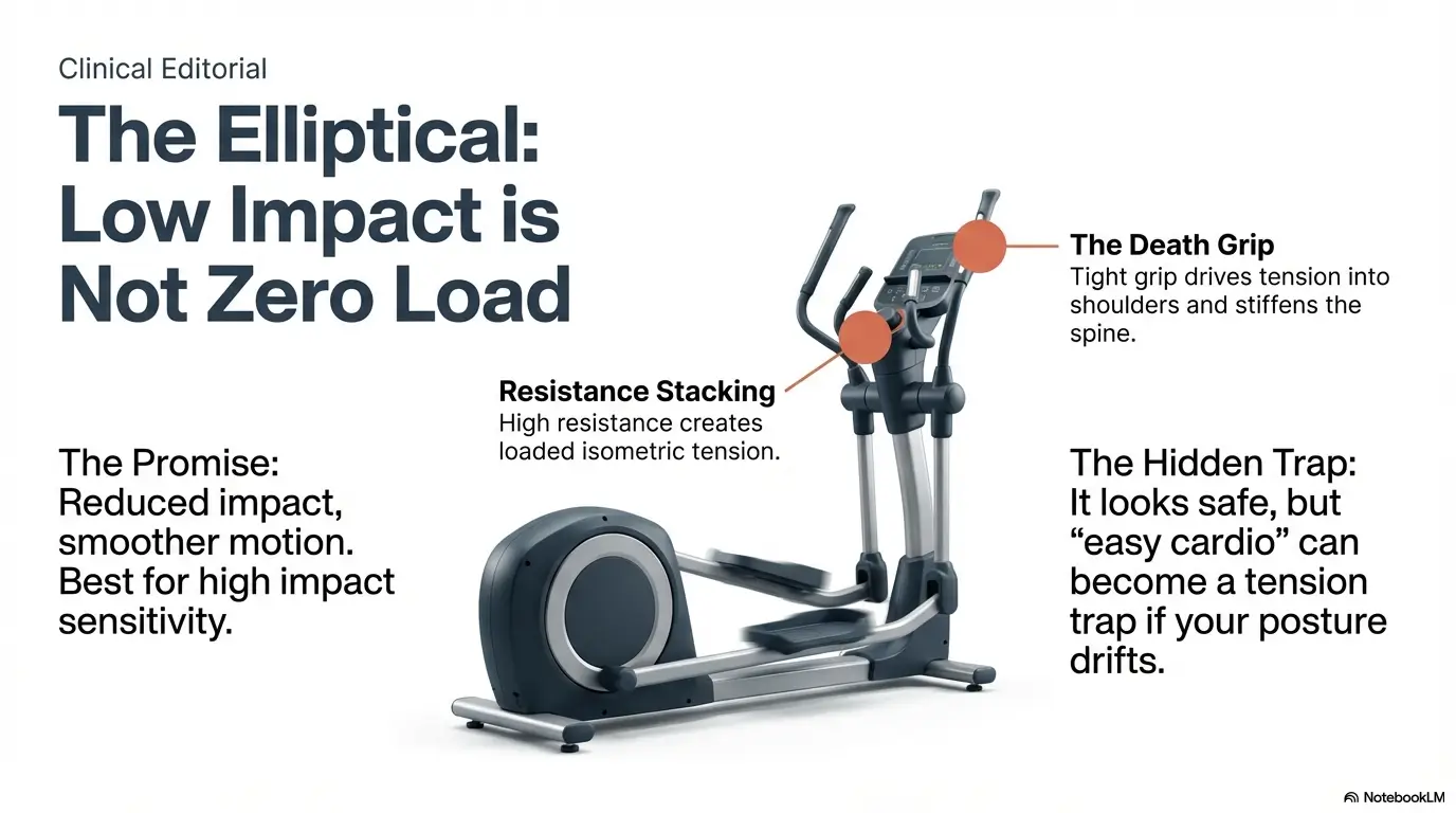 sciatica treadmill vs elliptical