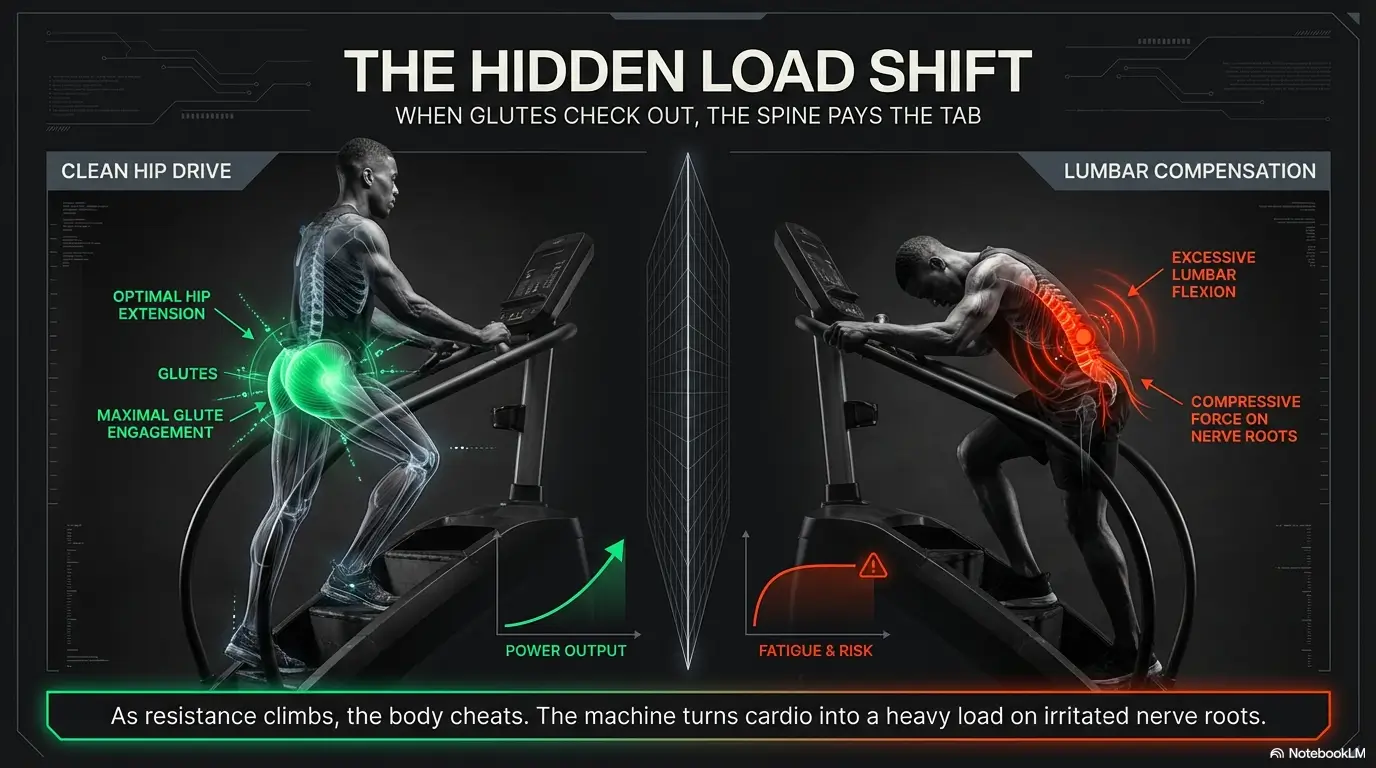 stair climber sciatica