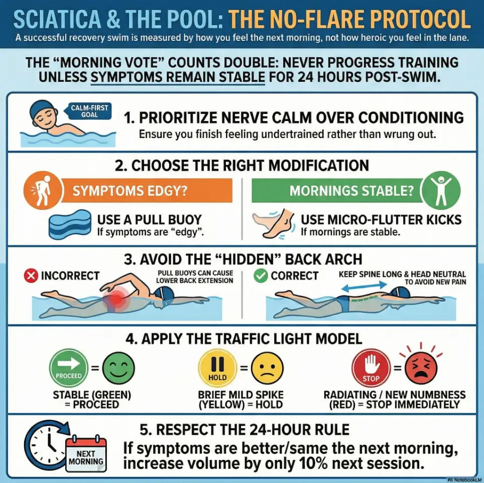 swimming with sciatica