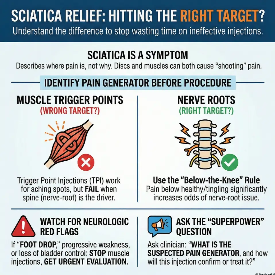 trigger point injections for sciatica