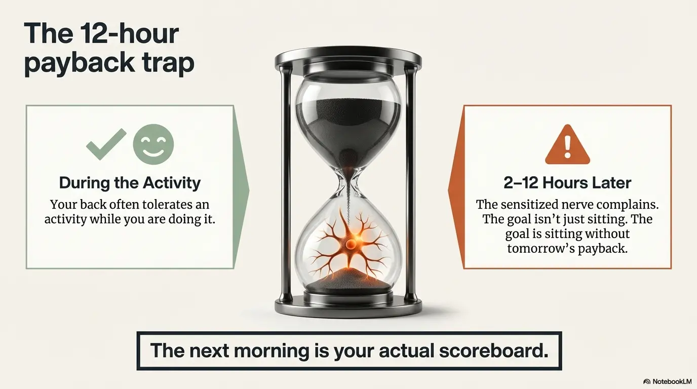 Microdiscectomy sitting and driving