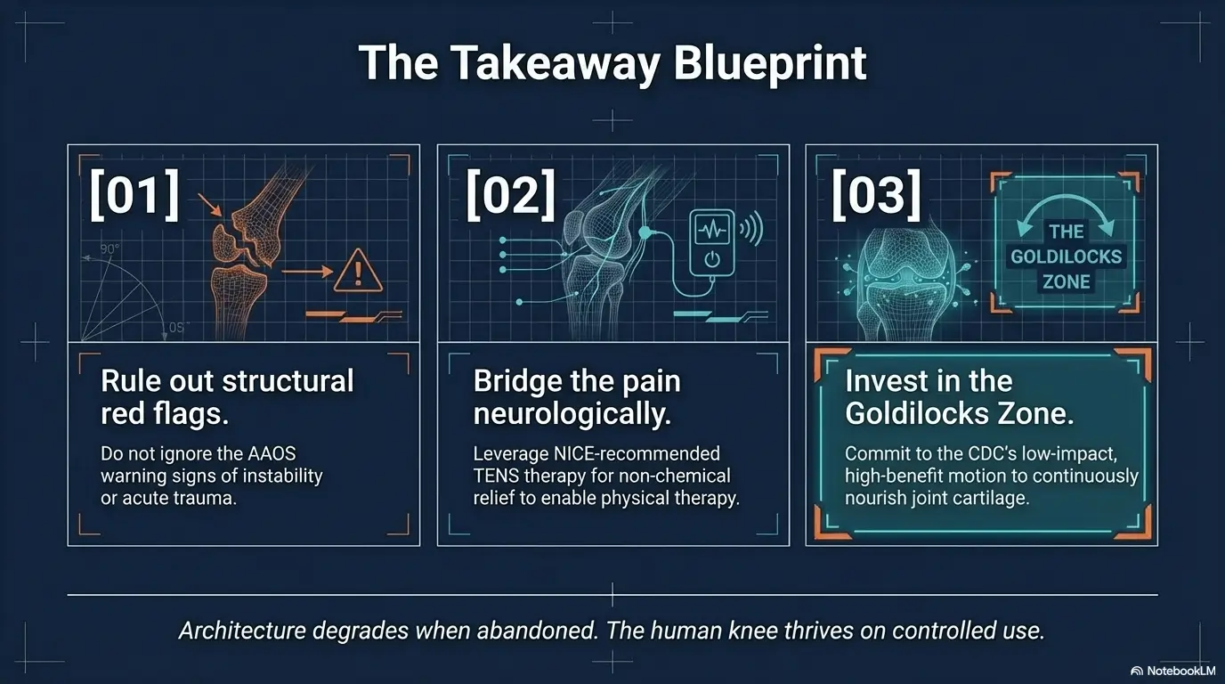 TENS unit for knee pain