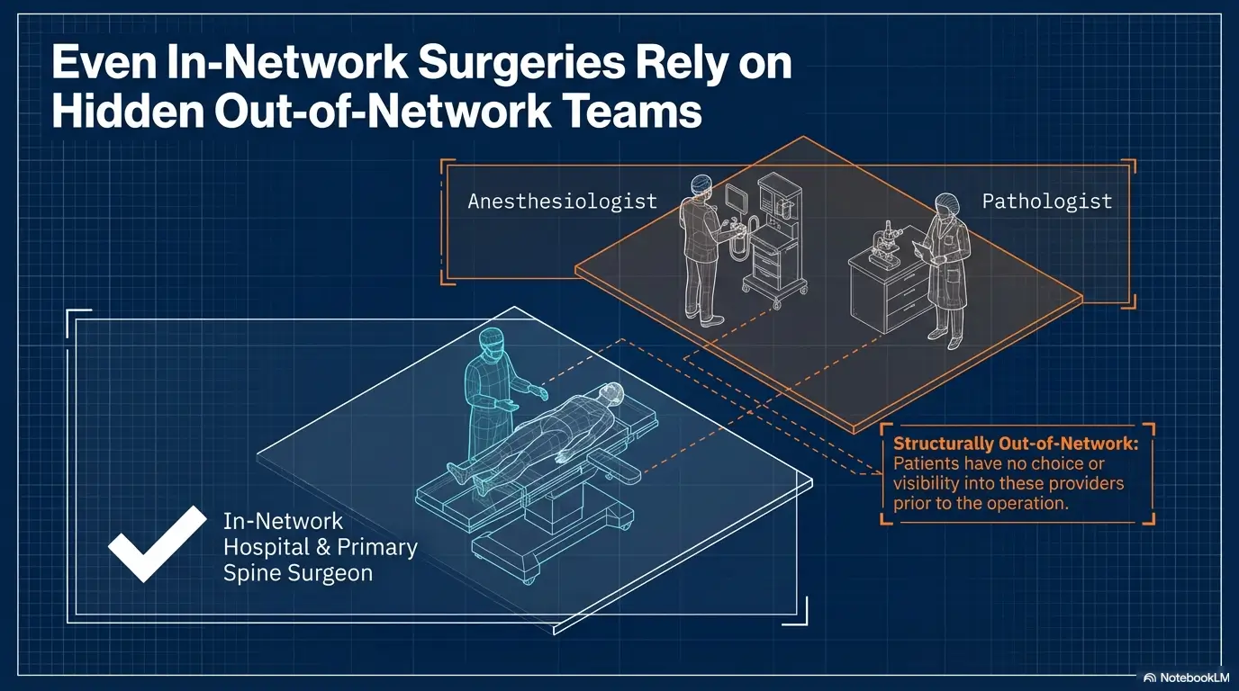 surprise bills spine procedures