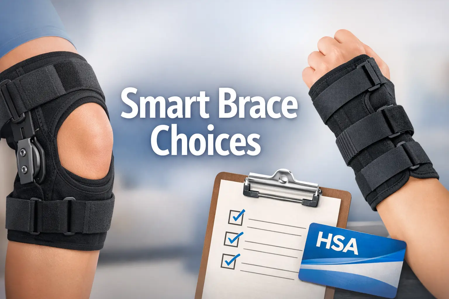 HSA eligible braces and supports