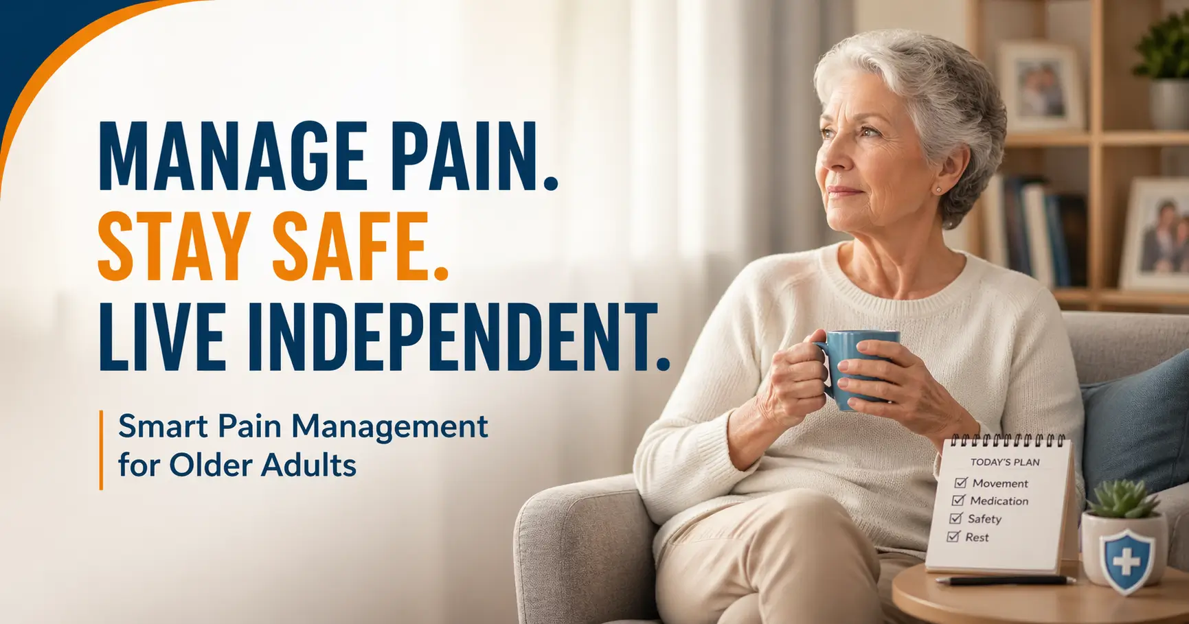 Senior orthopedic pain management