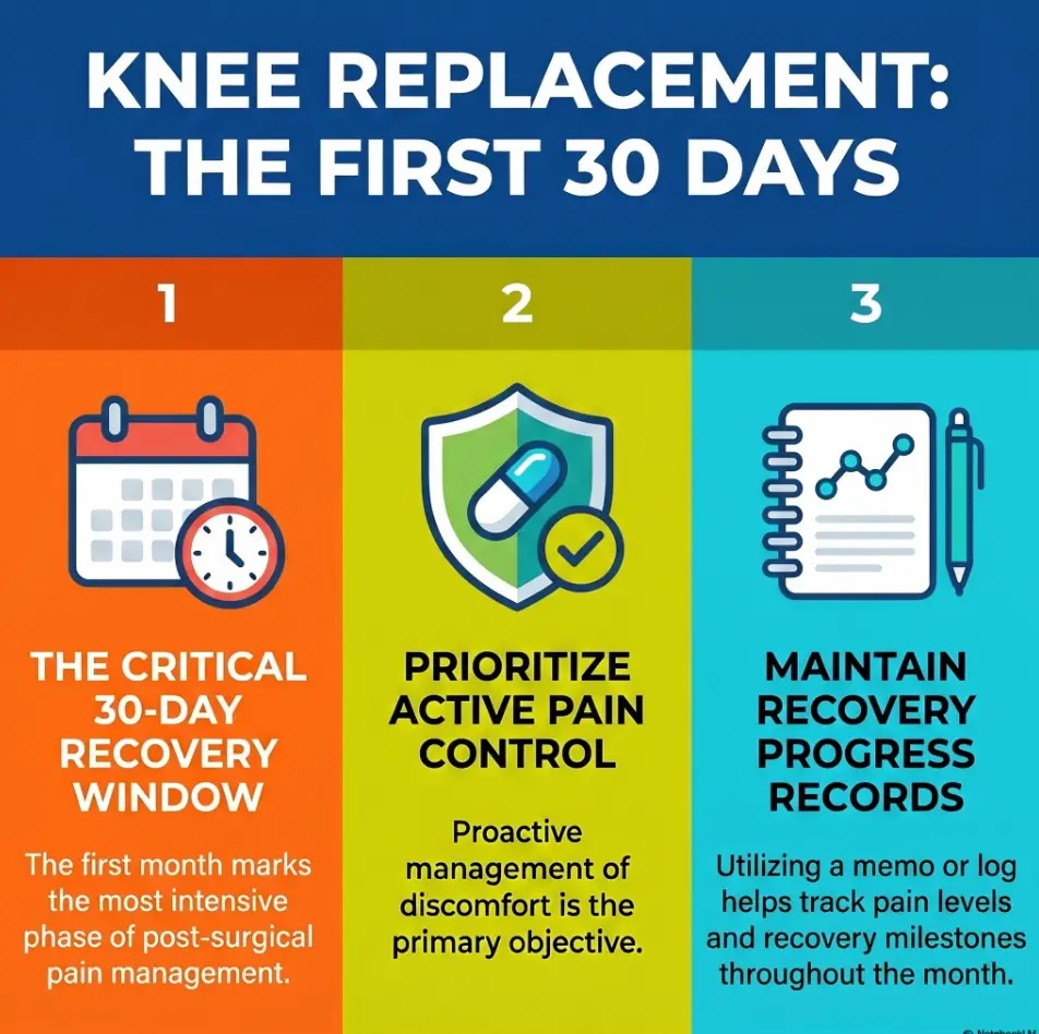 knee replacement pain management
