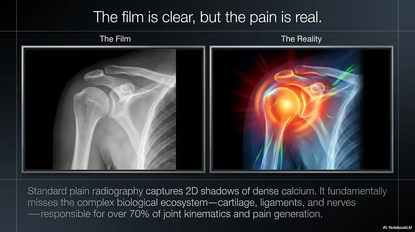 normal x-ray but pain continues