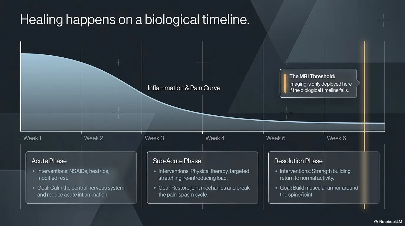 orthopedic pain management before asking for MRI referral