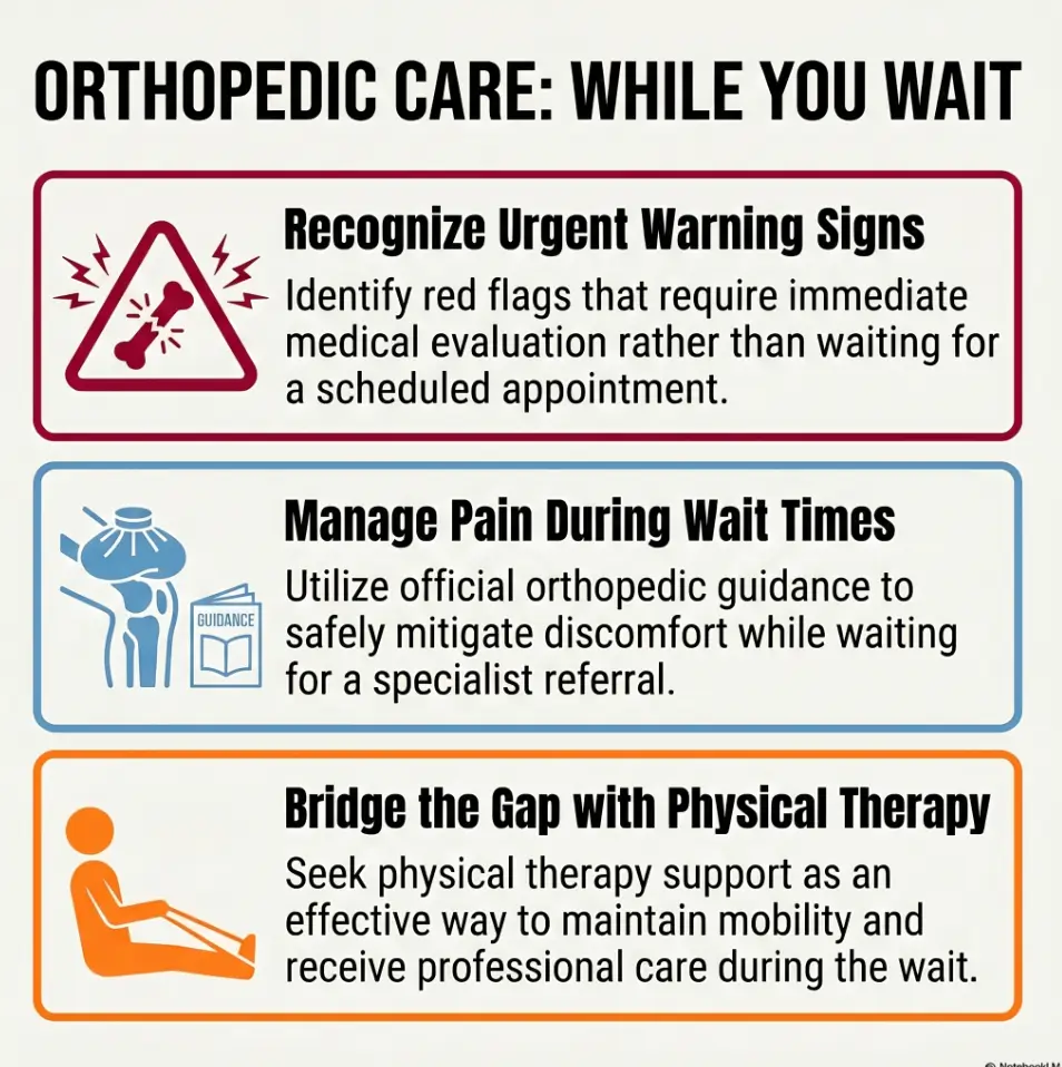 orthopedic referral wait times
