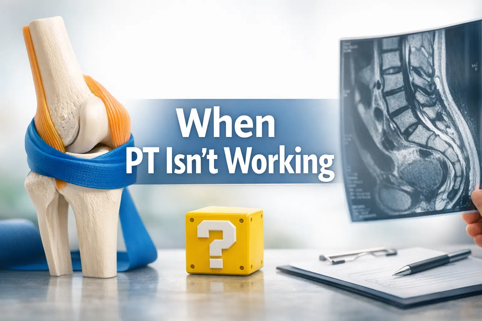 physical therapy not helping orthopedic pain