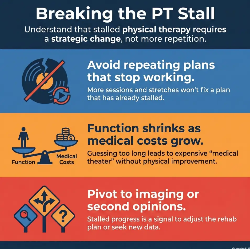 physical therapy not helping orthopedic pain