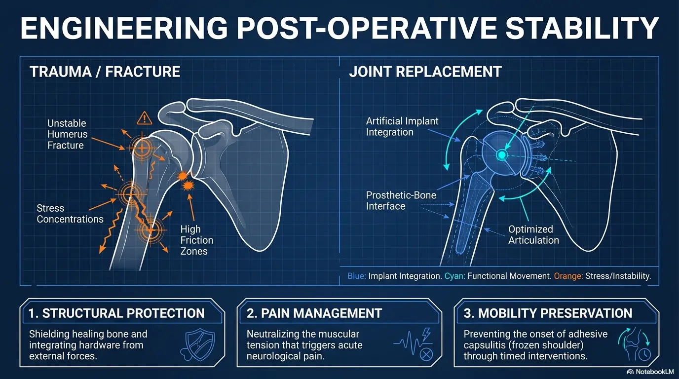 shoulder immobilizer vs sling