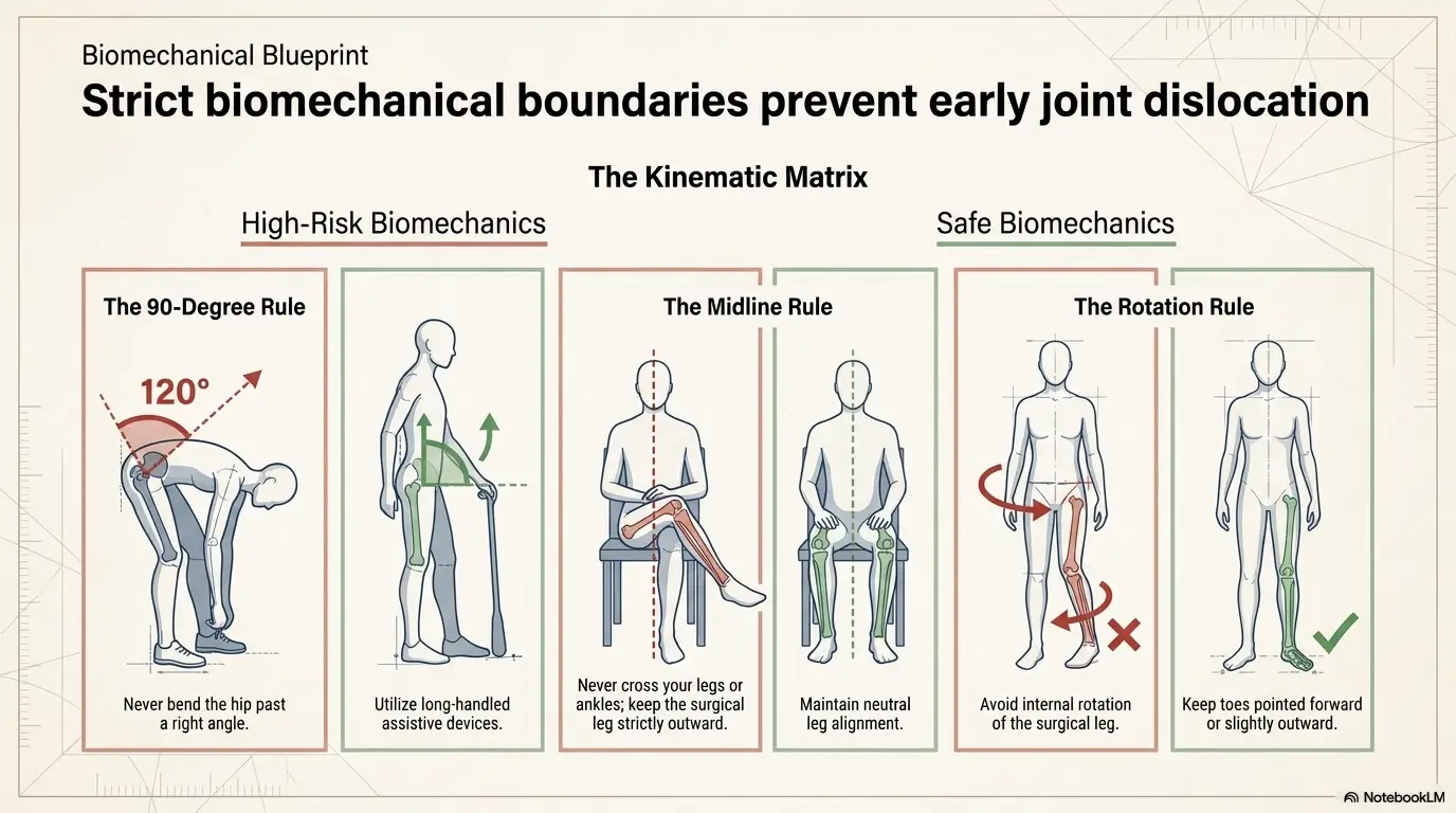 sleeping discomfort after hip replacement