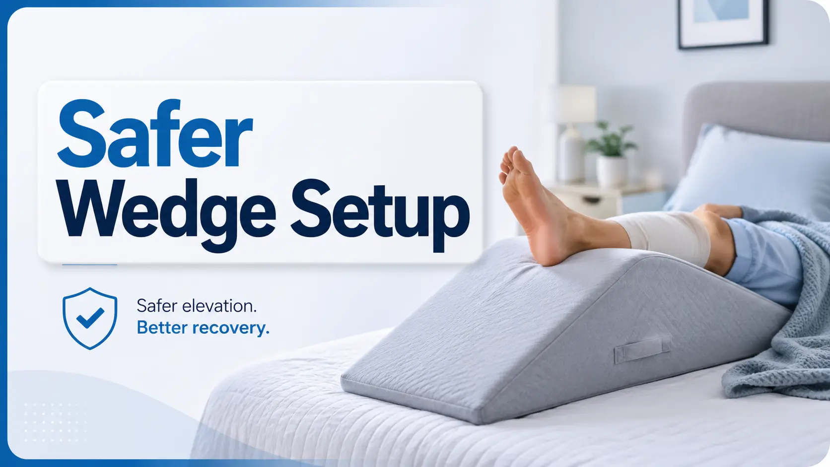 Orthopedic Pain Management With Wedge Pillow After Surgery: Safer Elevation, Better Sleep, and Fewer Recovery Mistakes 2 wedge pillow after surgery