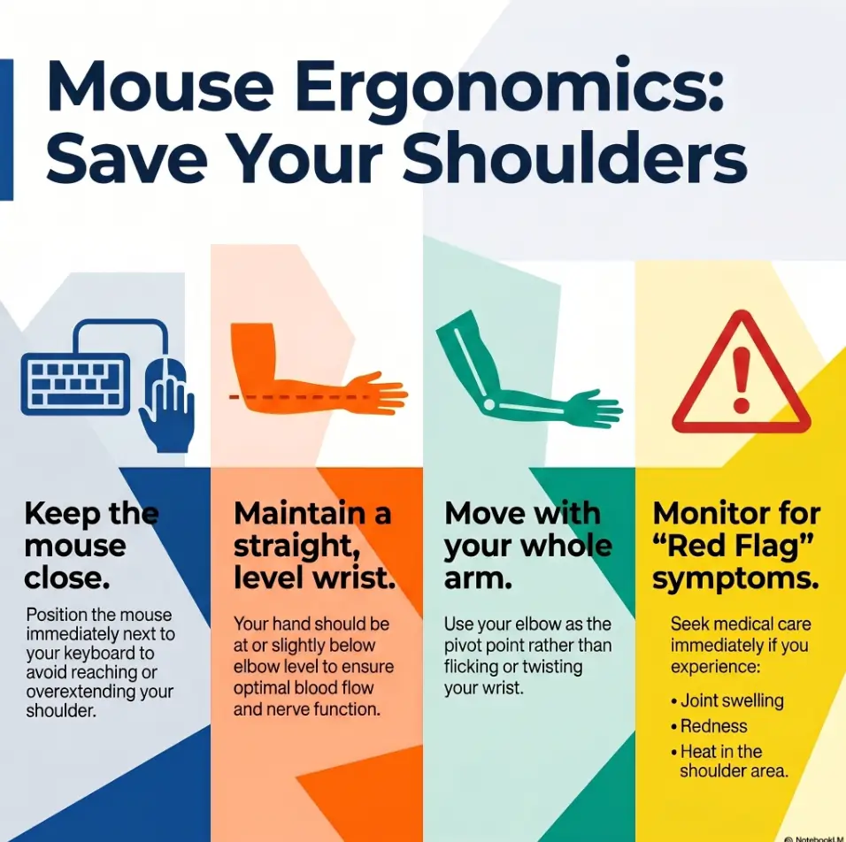 ergonomic mouse for shoulder pain