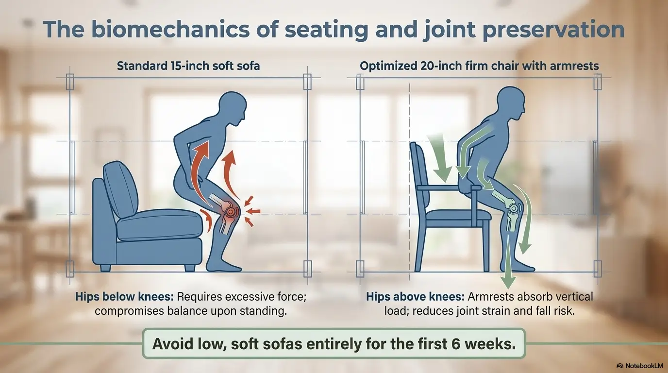 knee replacement apartment setup