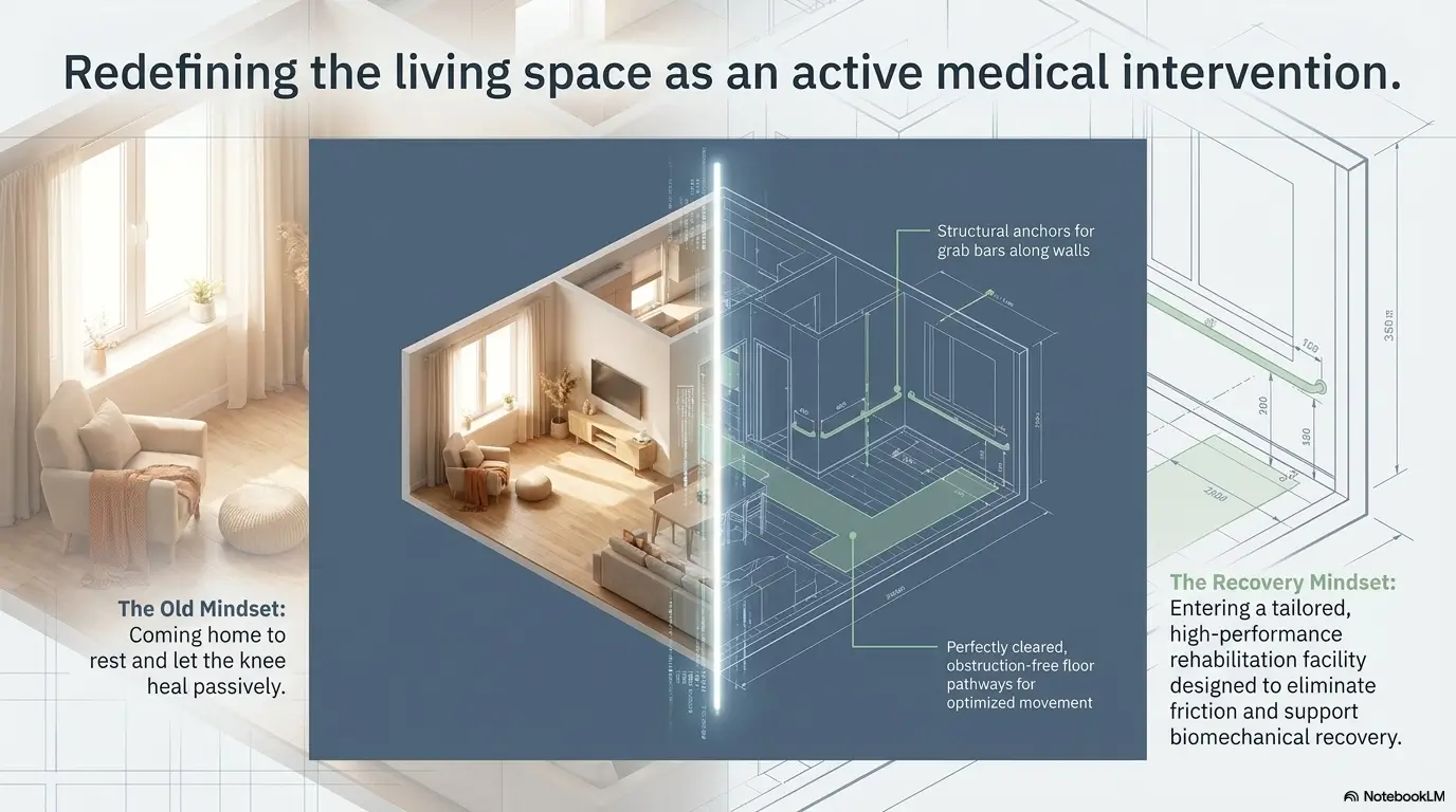 knee replacement apartment setup