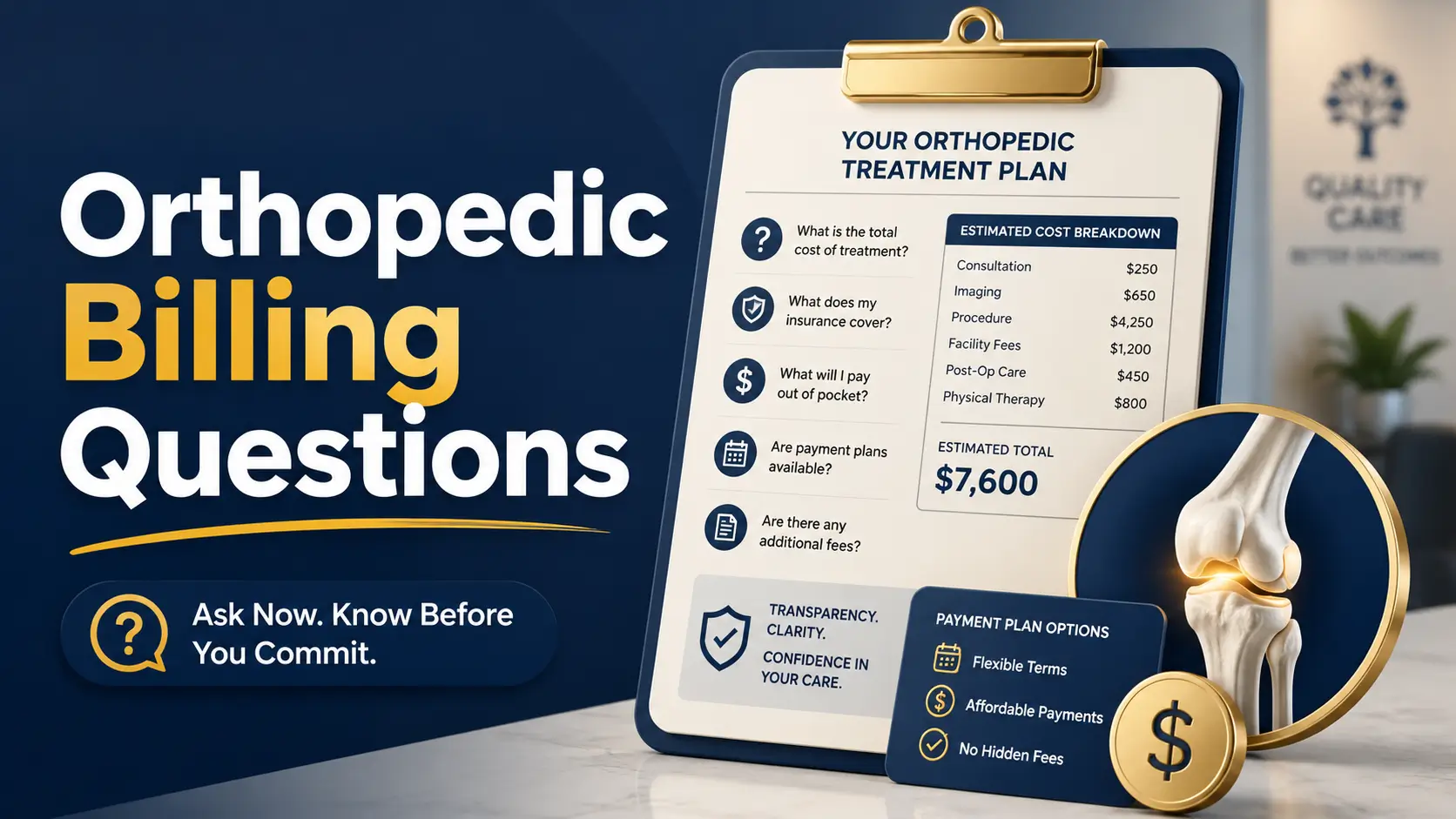 orthopedic payment plan