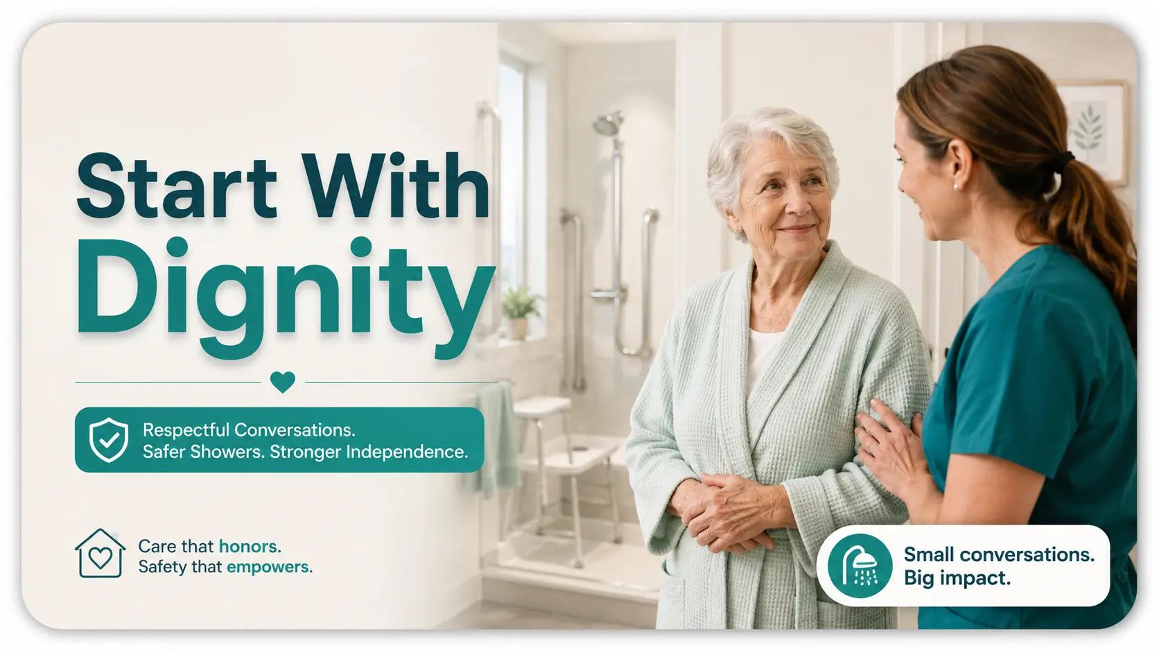shower safety conversation