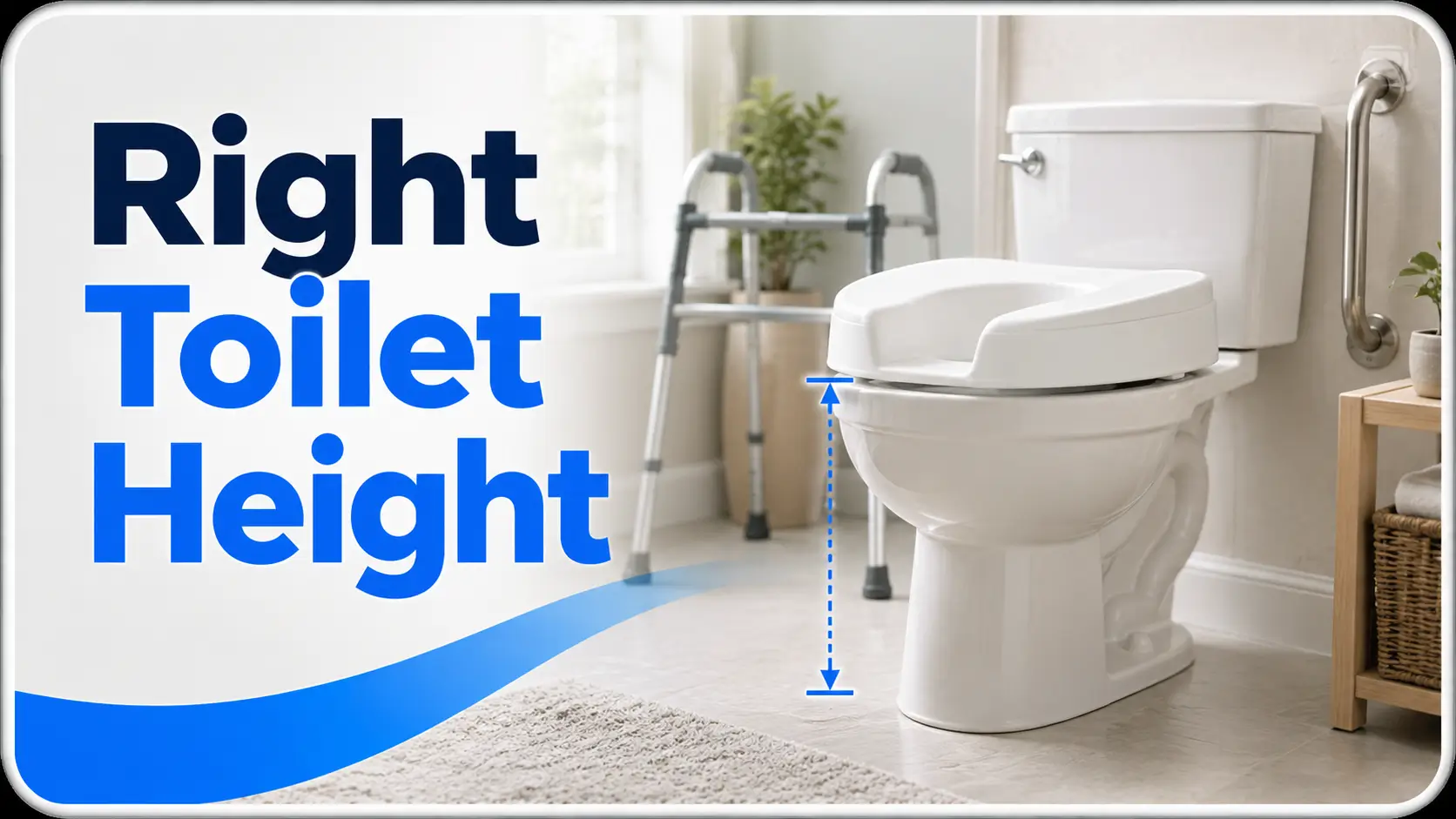 toilet seat riser height