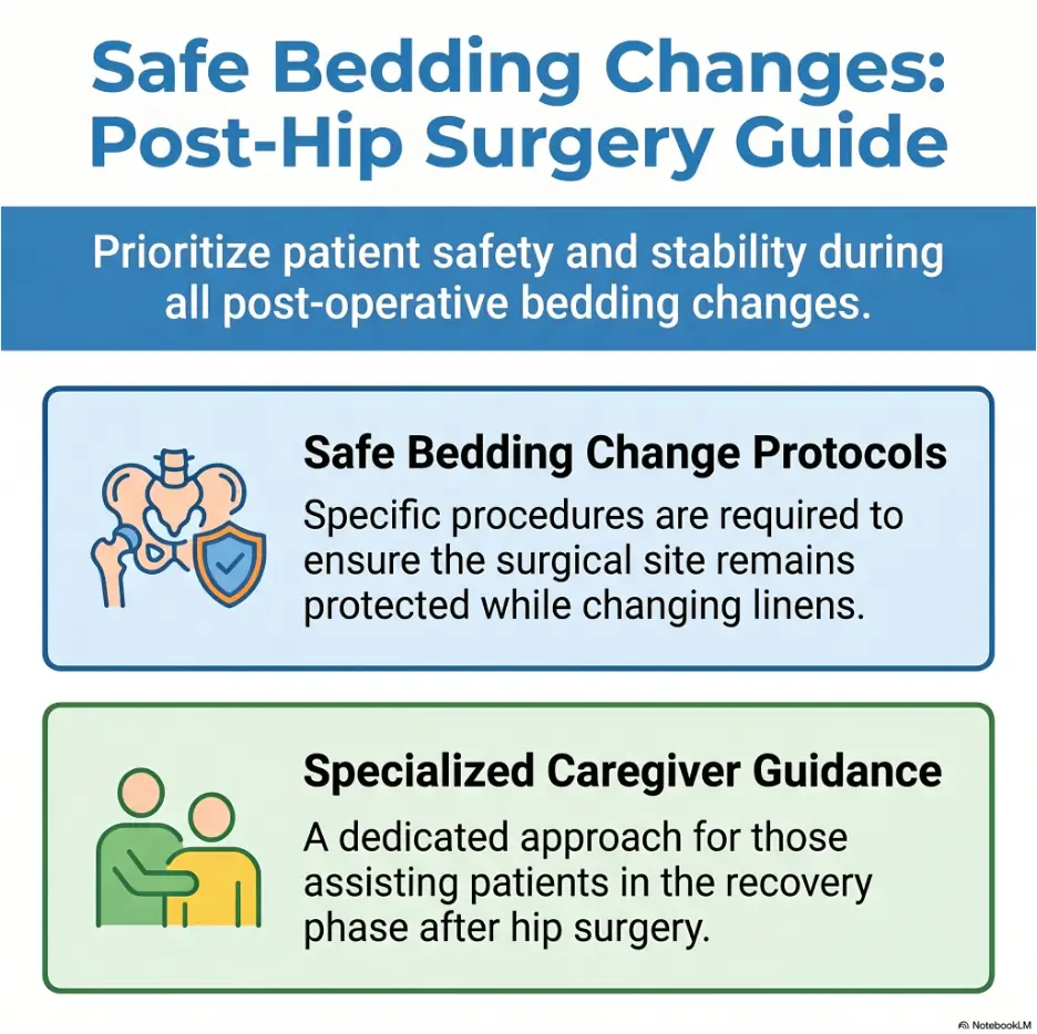 Bed Sheet Changes After Hip Surgery: Safer Steps for Caregivers 3 Bed Sheet Changes After Hip Surgery