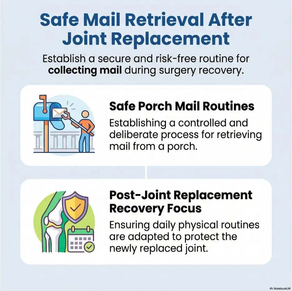 Getting mail after joint replacement
