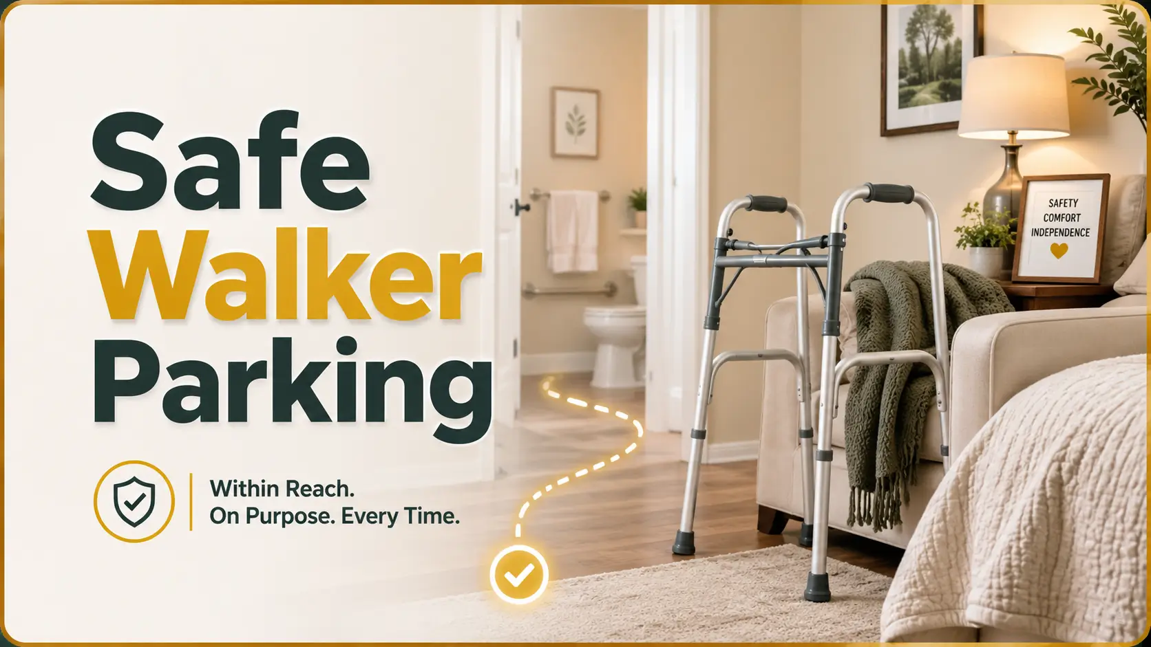 Walker Parking Spot at Home:Why It Matters More Than Storage 2 Walker parking spot at home