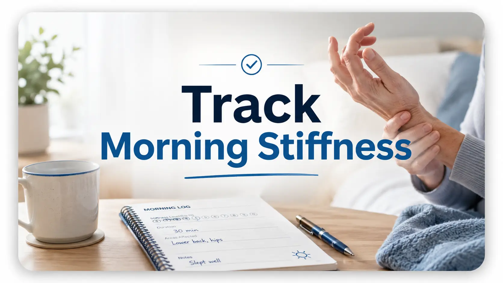 morning stiffness tracker