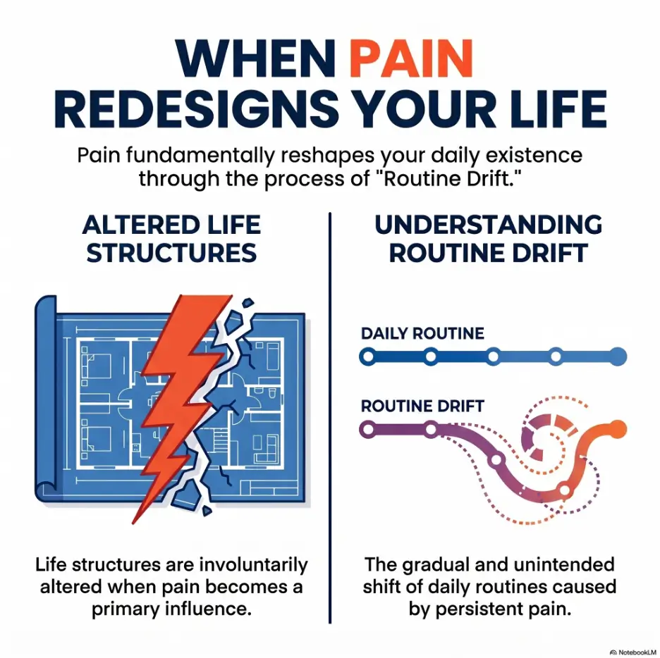 pain changing your routine