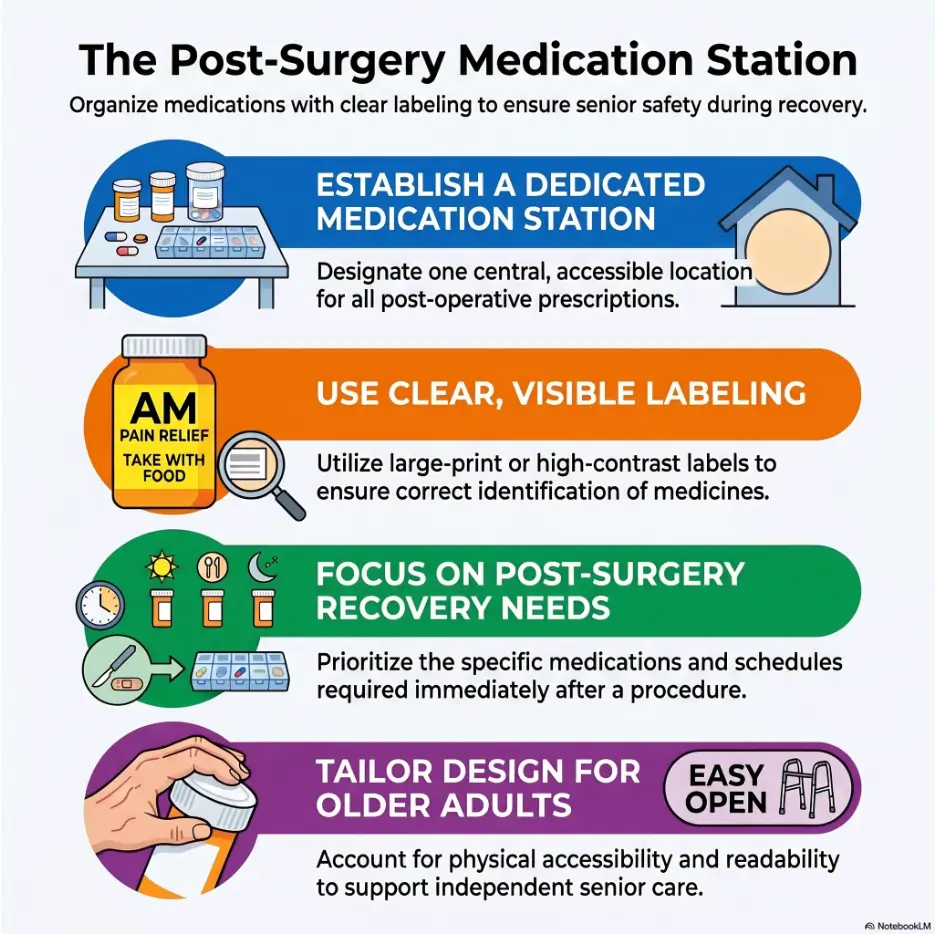 pill bottle labels after surgery